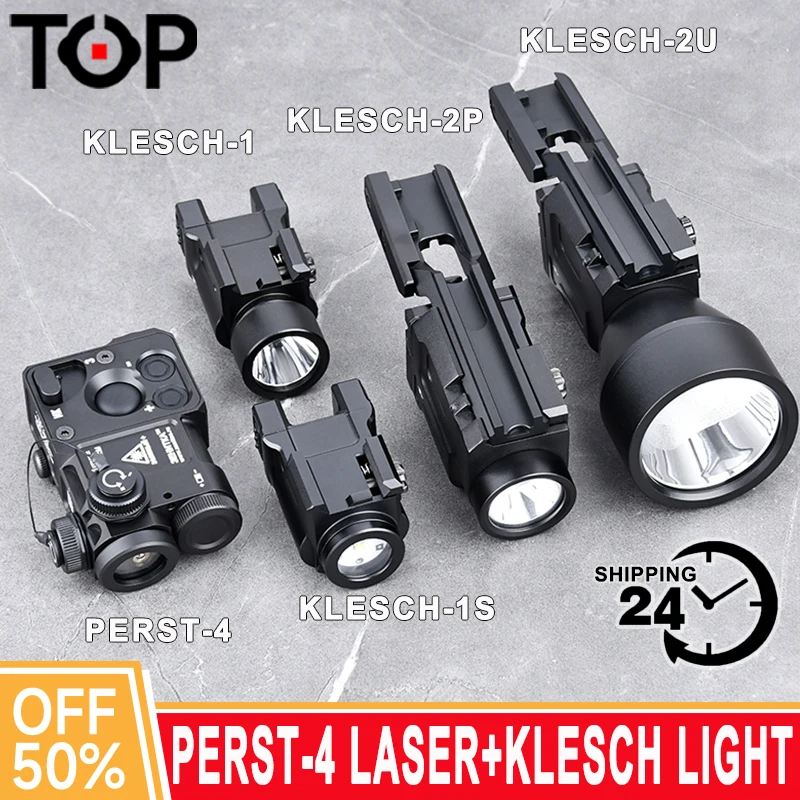 WADSN Airsoft Metal Perst 4 Aiming Laser Red IR Sight Klesch 2U 2P Flashlight KLESCH-1 1S Scout Light Tactics Zenitc PERST-4 P4