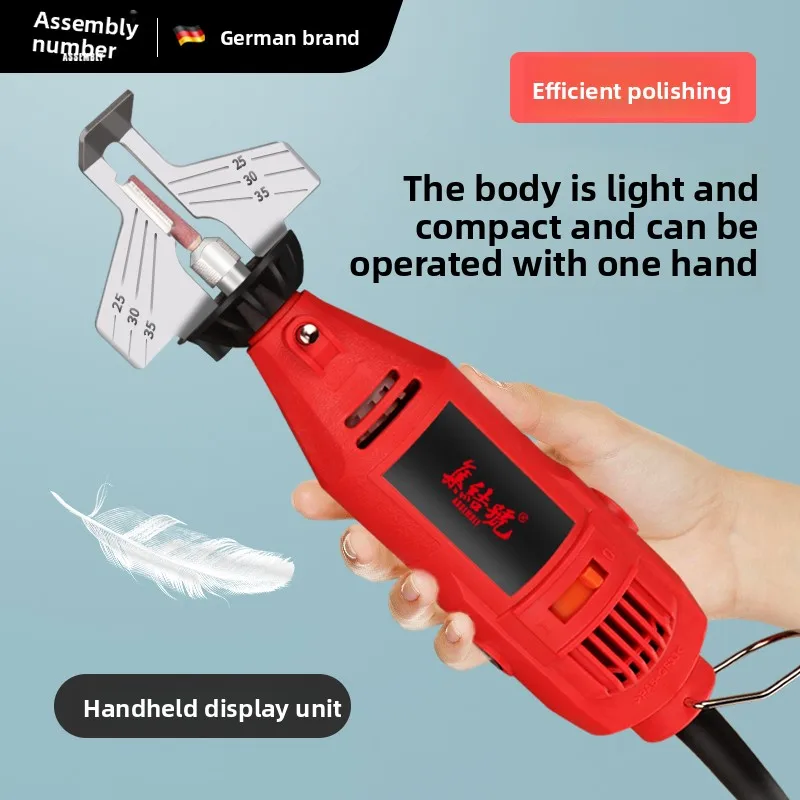 Lithium-ion battery-powered chain grinder, electric file, fully automatic chainsaw chain grinding machine.
