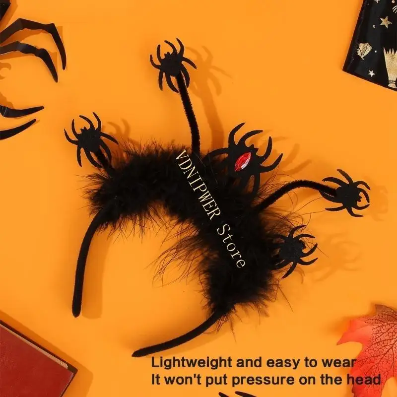 Halloween Costume Bandband Band Tairs Stage Headwear Halloween Party Props Spits Bandband Accessoires D08E