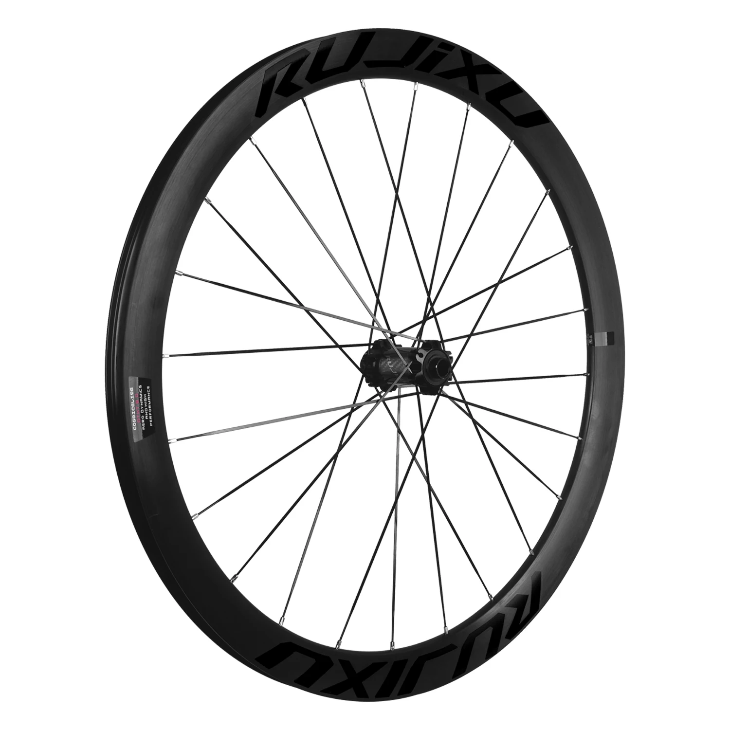 Gravel Rujixu Deep 45mm Mountainbike-Laufradsatz 700c /29-Zoll MTB-Räder Carbonfaser-Rohr Nabe Fahrrad-Scheibenbremse Aluminium-Laufrad – Detail 12