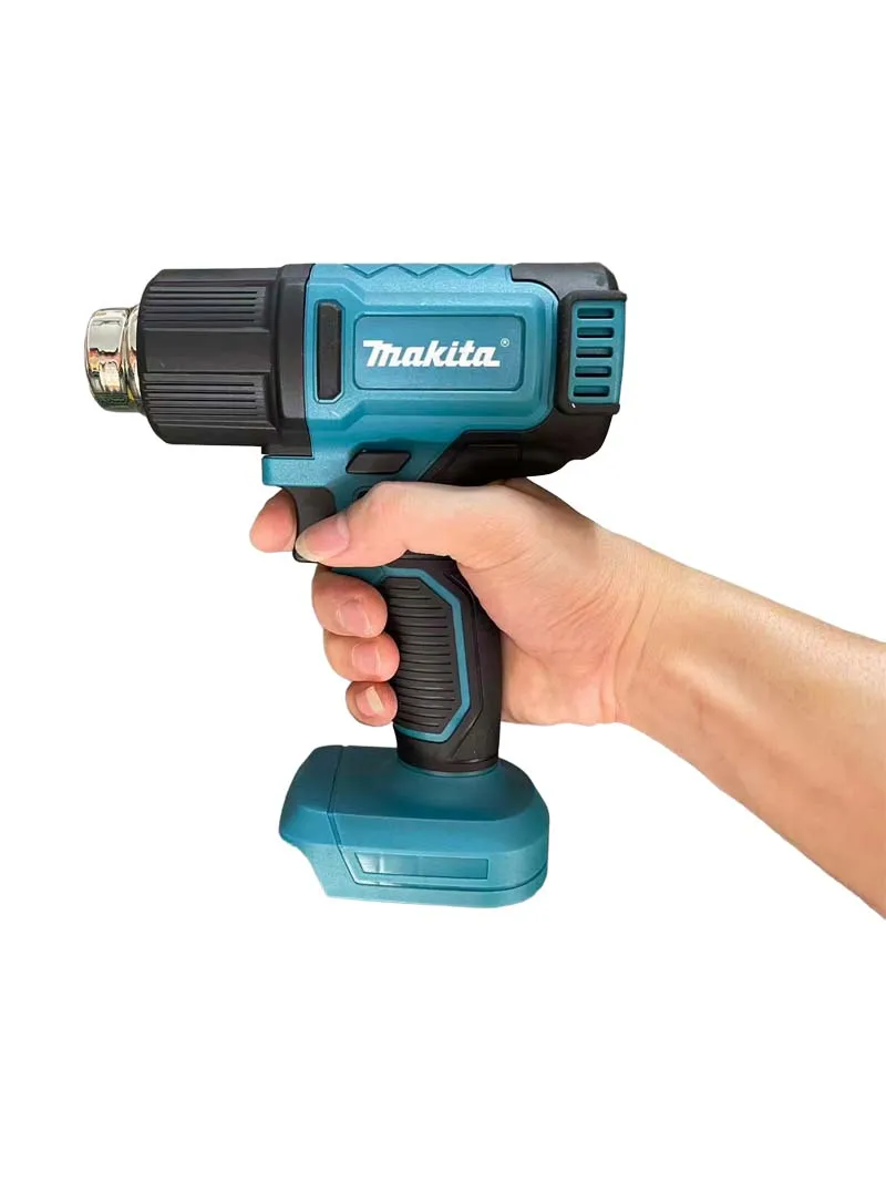 Makita DHG181 18V LXT Akku-Heißluftpistole 150-550 ° C Einstellbare Temperatur 2-Gang-Luftstrom Tragbare Heißluftpistole für Schrumpffolienverpackung und Lackentfernung