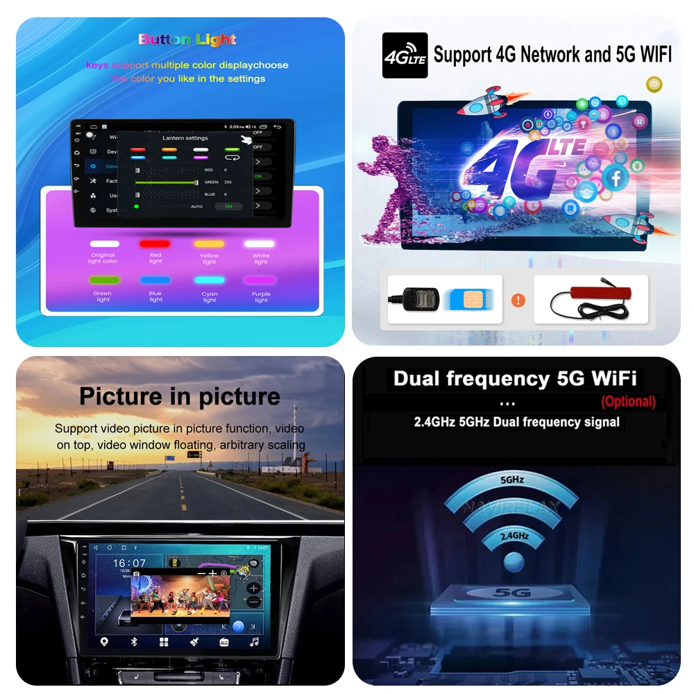 Android 13 For Chevrolet Cruze J300 2008-2014 Car Multimedia Player Auto Navigation Stereo Head Unit 5G WIFI Carplay DSP 7 Inch