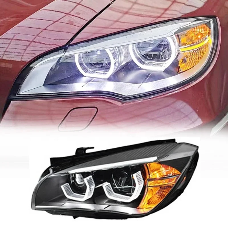 High quality new design X6 E71 LED headlight Laser version headlight for BMW lighting system