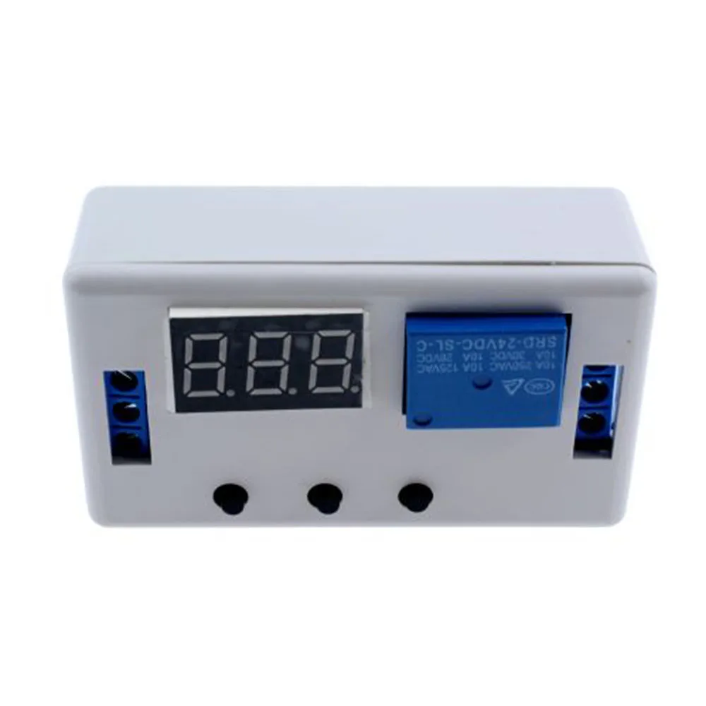 DC 12V 24V LED Digital Display Automation Delay Relay Trigger Time Circuit Timer Control Cycle Adjustable Switch Relay Module.