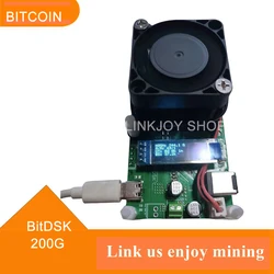 Máquina de loteria USB de baixa potência de mesa BITDSK BTC, versão 200G + não consume energia e é silenciosa