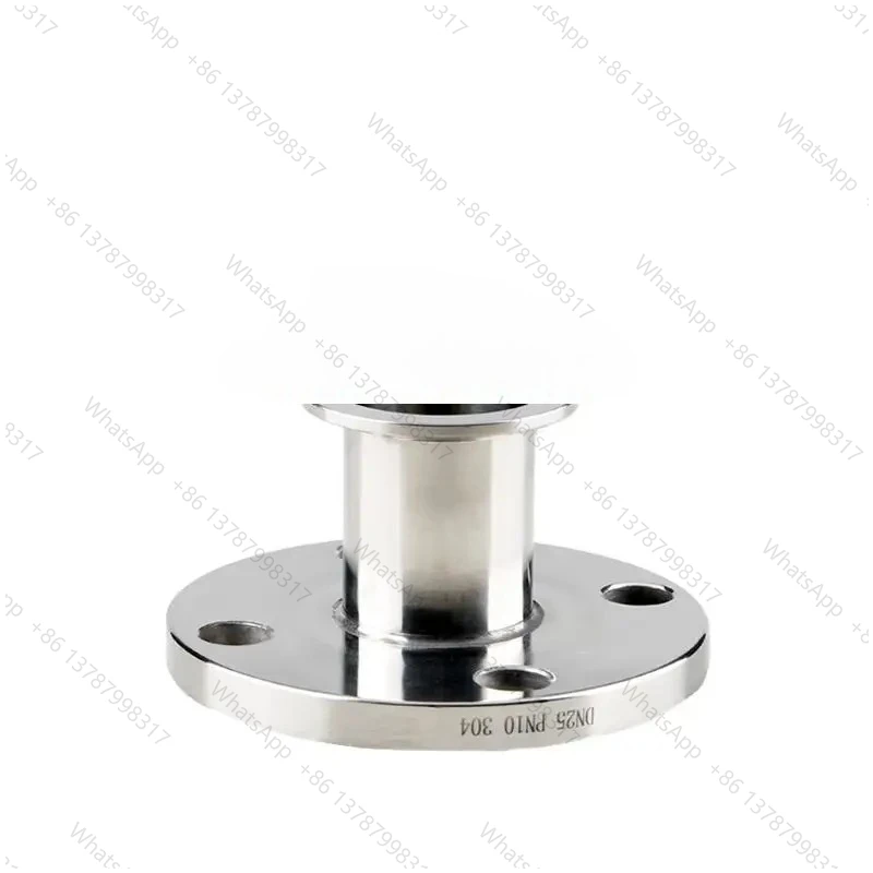 304 stainless steel flange conversion KF vacuum joint 316 sanitary grade variable diameter flange KF one end