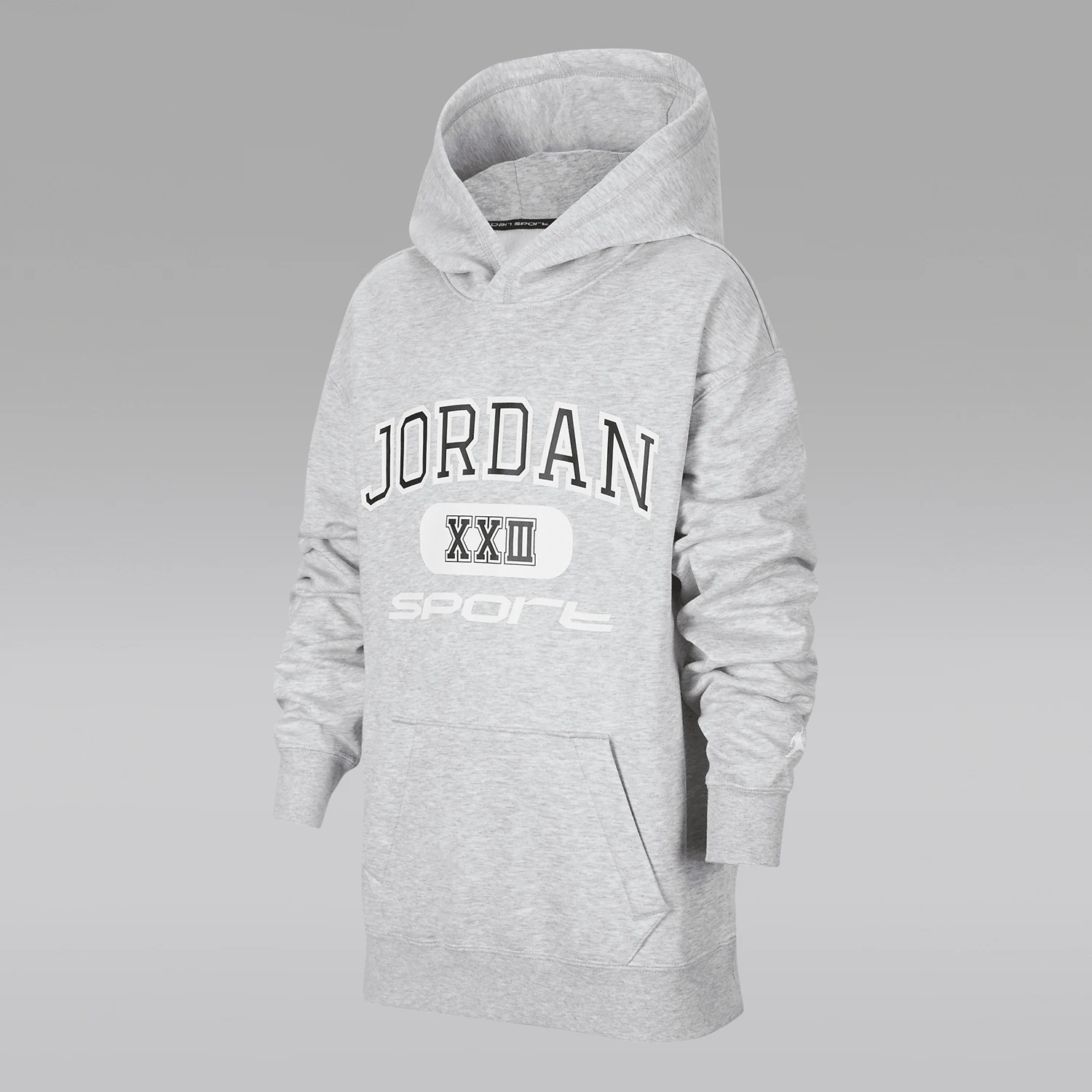 

Толстовка Nike Authentic JORDAN для детей старшего возраста с капюшоном, свободного кроя, с принтом, для разминки HV1597-063