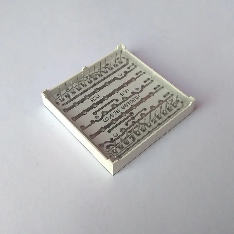 10Pcs Brightness Red+Yellowgreen 3.75mm 8*8 LED Dot Matrix Module KYX-1588AHG/BHG 38*38*7MM LED Digitron Common Cathode Digital