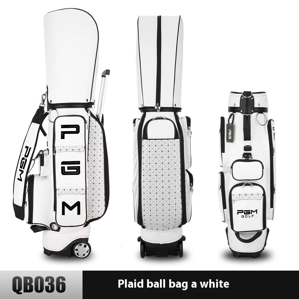 

2025 hot sale Pgm Factory Direct Supply Women's Golf Bag Standard Design with PU and Leather Materials for Travel Model Stand