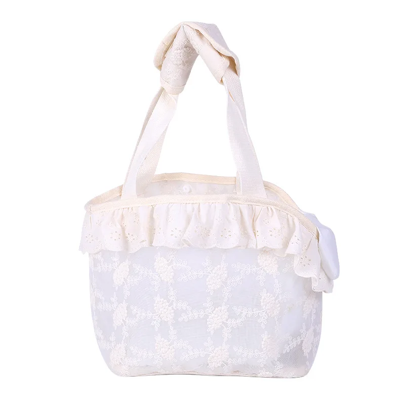 Bolso de transporte plegable para gatos y perros con malla