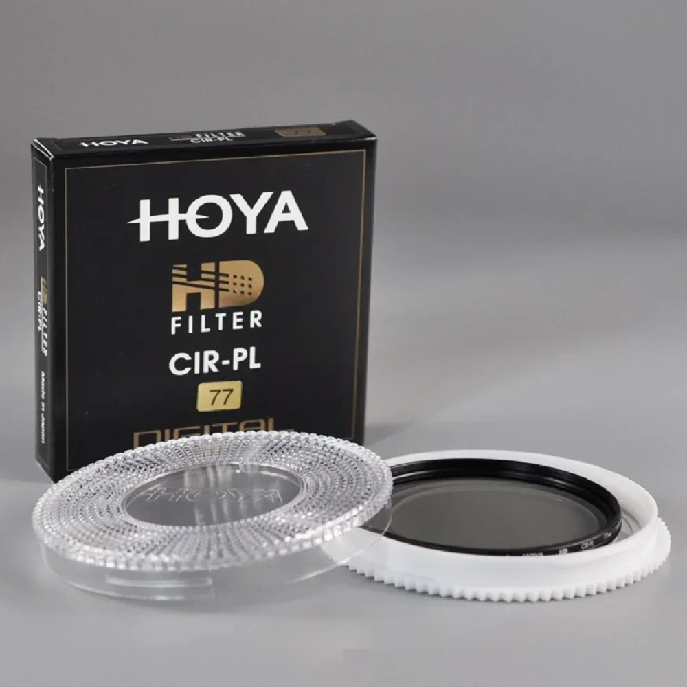 Hoya HD CIR-PL Filter 49_52_55_58_62_67_72_77_82mm Circular Polarizing Slim Polarizer HD CPL สําหรับเลนส์กล้อง Nikon Canon Sony