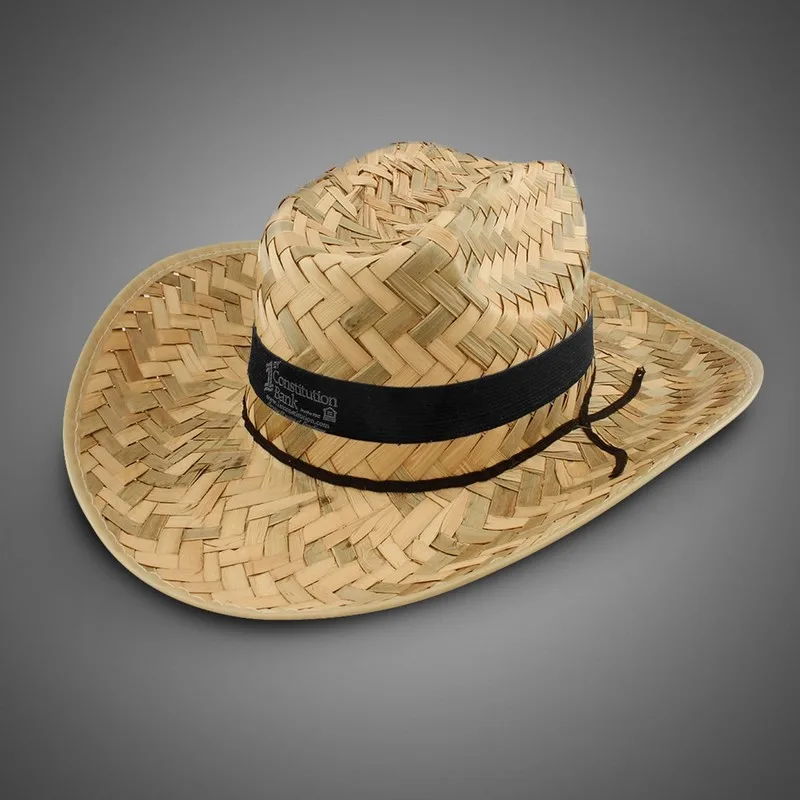 25 pcs/lot Simple men's and women's summer cowboy hat straw hat hollow weave foldable sun hat 57-58cm outdoor beach hat