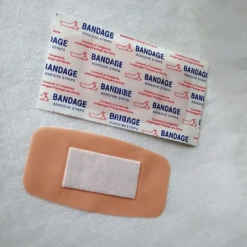 

30pcs/set 7.6*5.1cm Band Aid Skin Wound Dressing Patch Breathable First Aid Plasters for Emergency Breathable Adhesive Bandages