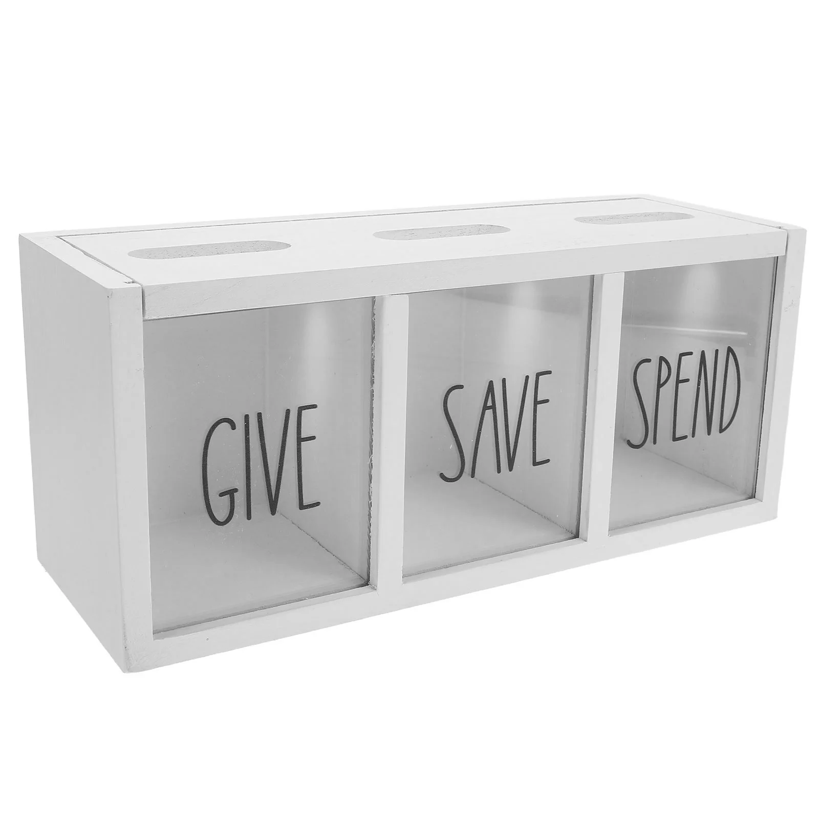 

Children'S Savings Wooden Wall-Mount Cash Saving Box Coin Banks For Adults For Kids Coin Jar Money Bank Home School Use