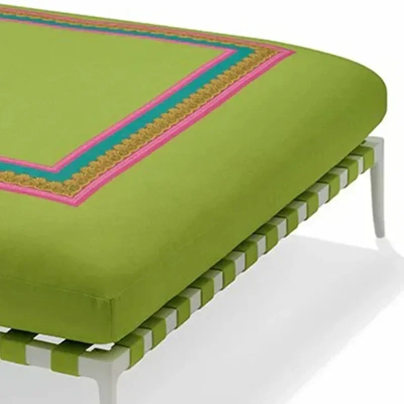 Outdoor Footstool Nordic Modern Fabric Footstool Pedal