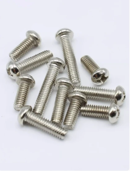 100pcs Metric M3*3/4/5/6/8/10/12/16-50mm 304 Stainless Steel Cross Recessed Phillips Pan Head Screws