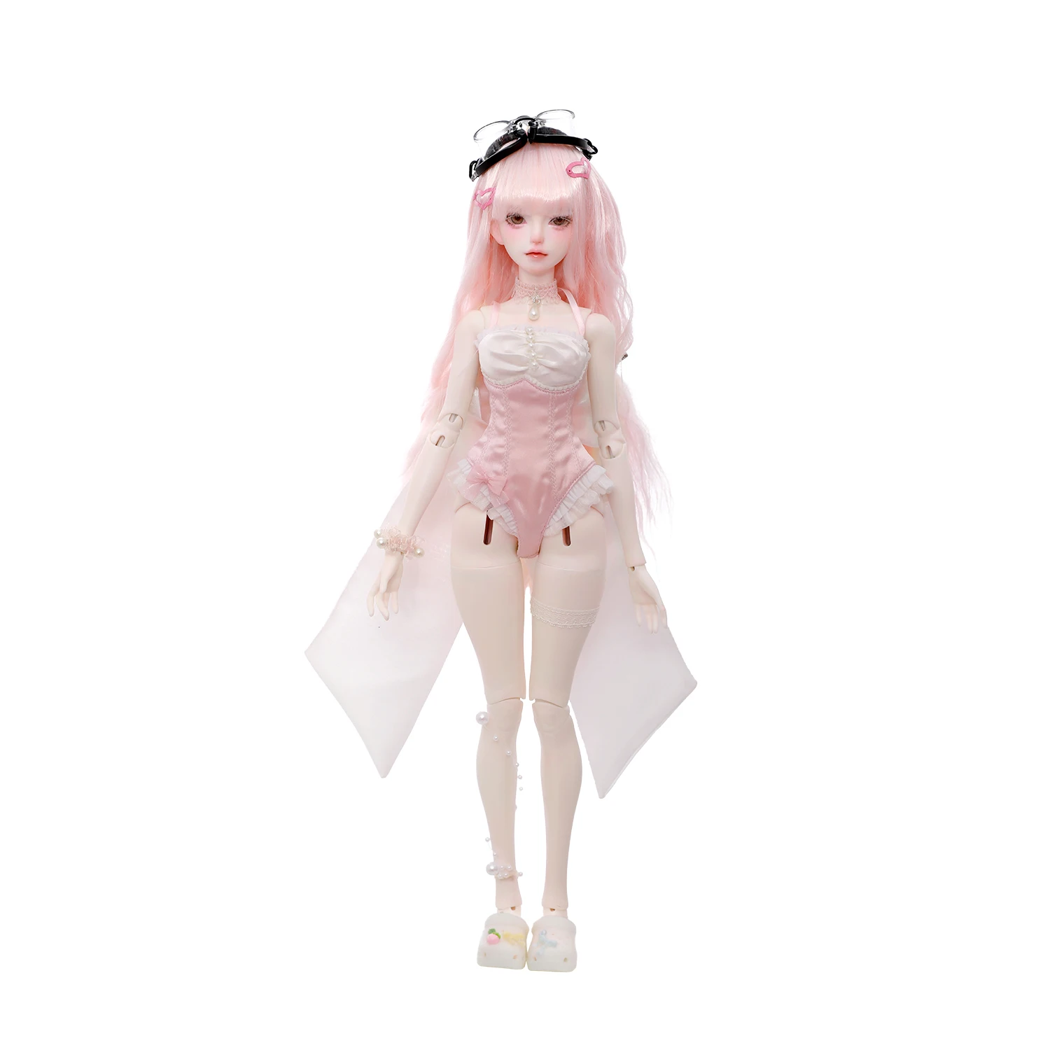 

Shuga Fairy 1/4 BJD Doll Julia D Handmade Resin Material 44cm Full Bust Body Full Set