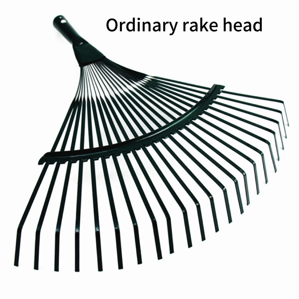 

Garden Rake; Lawn Leaf Rake; Agricultural Stainless Steel Lawn Leaf Grass Rake; Leaf Rake; Home Use Rake Tool.