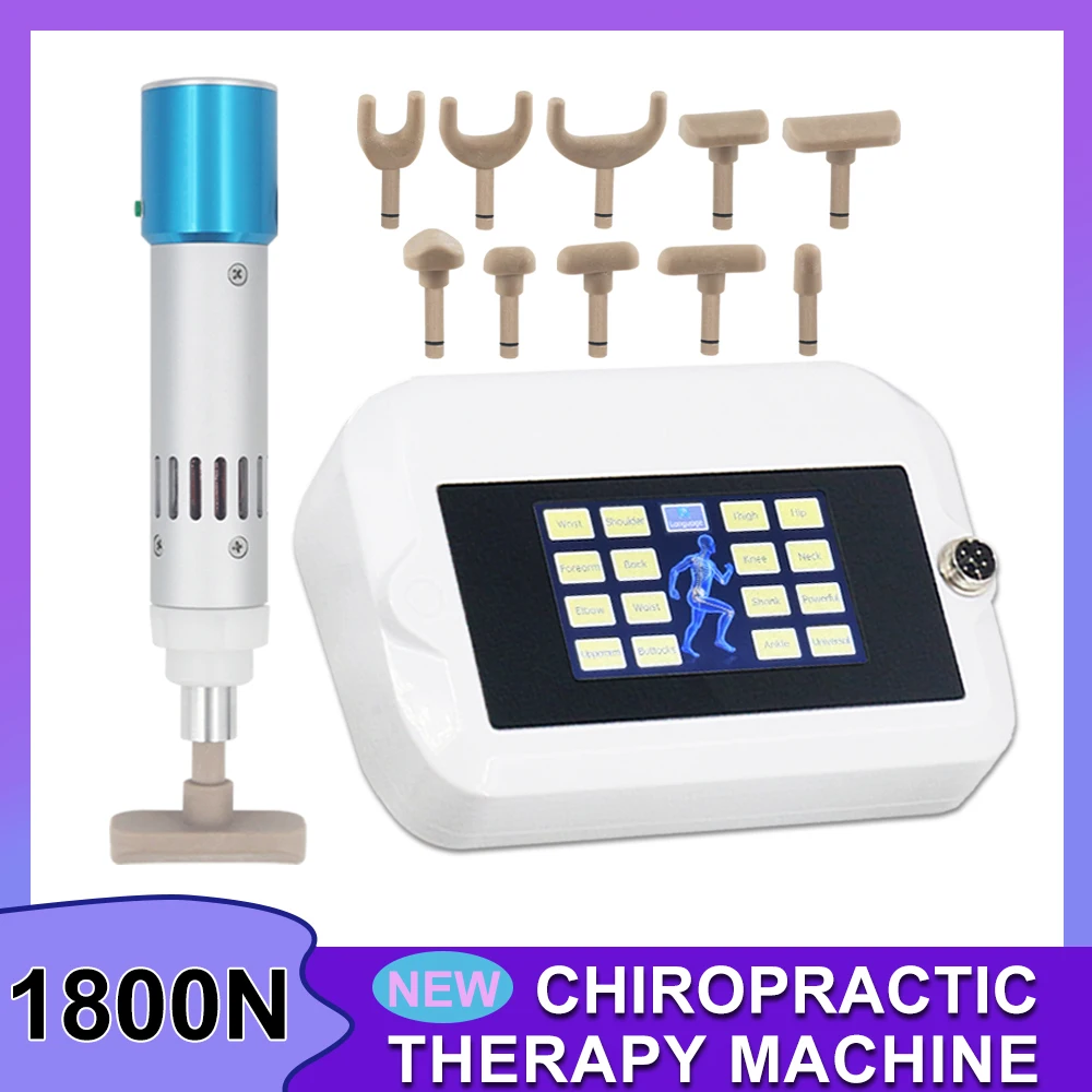 Physiotherapy Electric Chiropractic Adjusting Tool 1800N Spinal Correction Gun Pain Relief Chiropractic Correction Massager