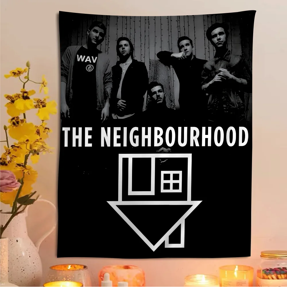 The N-Neighbourhood Band Hanging Bohemian Tapestry Japanese Wall Tapestry Anime Kawaii Room Decor