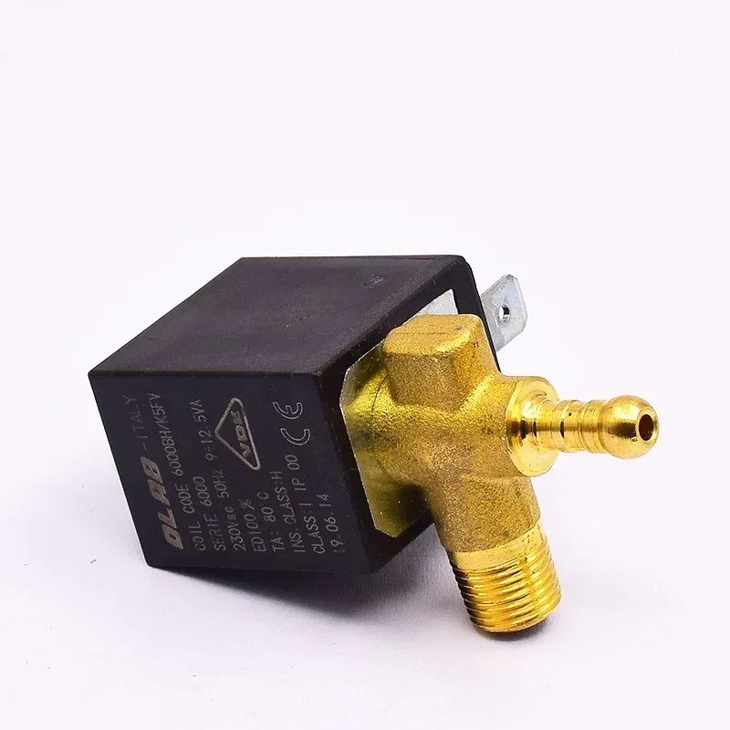 AC 220V 230V ITALY OLAB 6000BH/K5FV  High Pressure Brass Steam Solenoid Valve Normally Closed Valve for Coffee Maker Machine