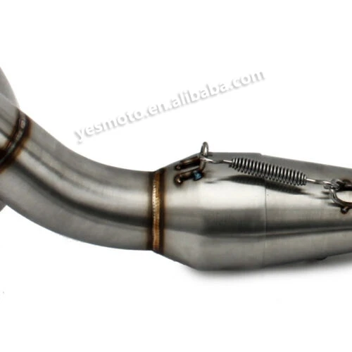 

Один высокое качество для FZ07 MT07 14-17, средний глушитель мотоцикла, коллектор выхлопной трубы, звено коллектора