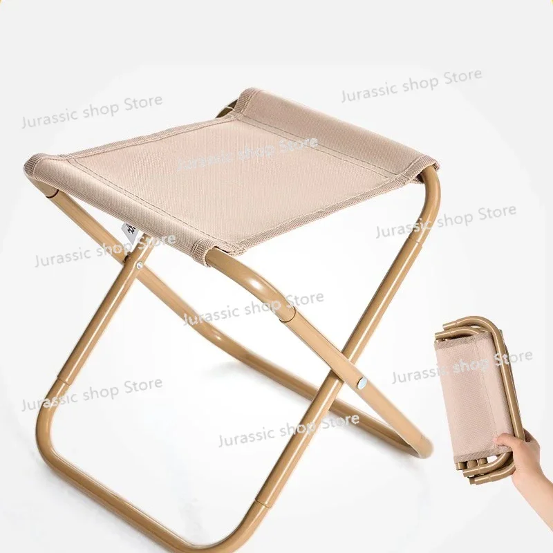 

Folding Outdoor Step Stool Modern Space Saving Foot Stool Relaxing Ergonomic Camping Garden Hotel Furniture