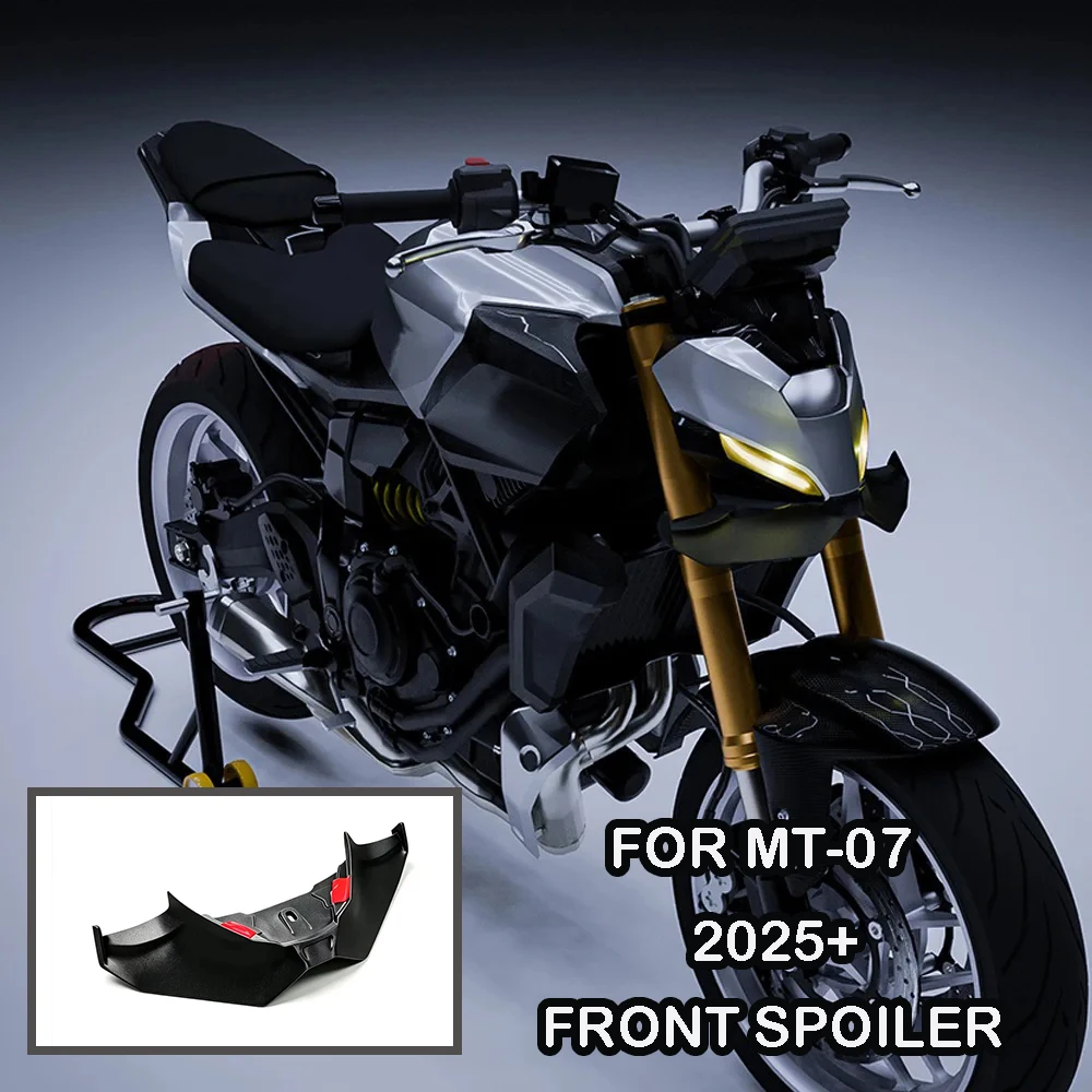 

For YAMAHA MT-07 2025 Wind Wing Aerodynamics Fairing Winglets MT07 2025 GP WING Motorcycle Front Spoiler Lower spoiler Front Lip