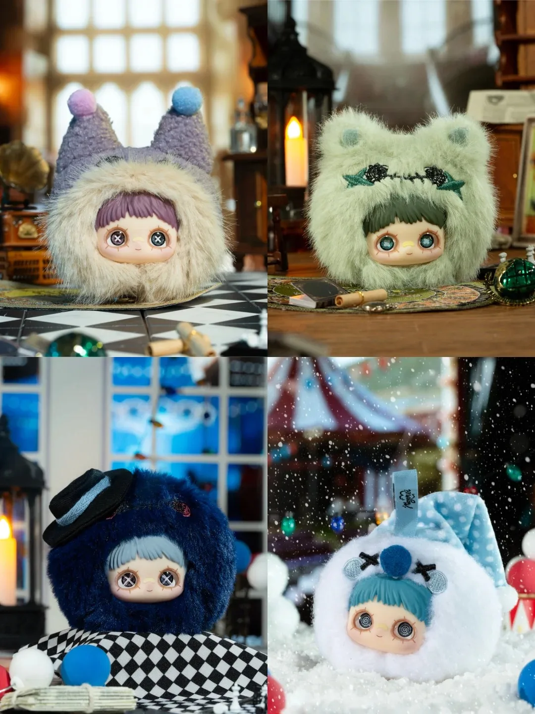

Hi Toy Maymei Crazy Circus Series, плюшевая слепая коробка, модная кукла, декоративная сумка, подвеска, детский подарок-сюрприз
