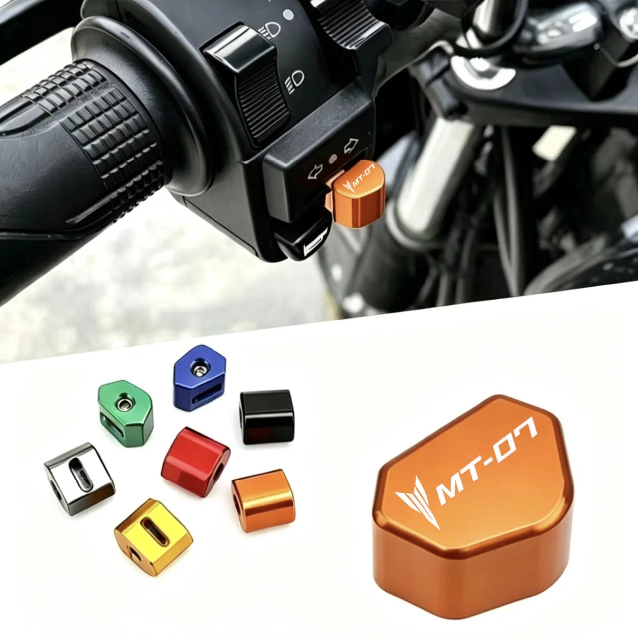 Motorcycle Steering Device Signal Button And Front Lamp Switch for MT 07 Series Latest Model Compatible