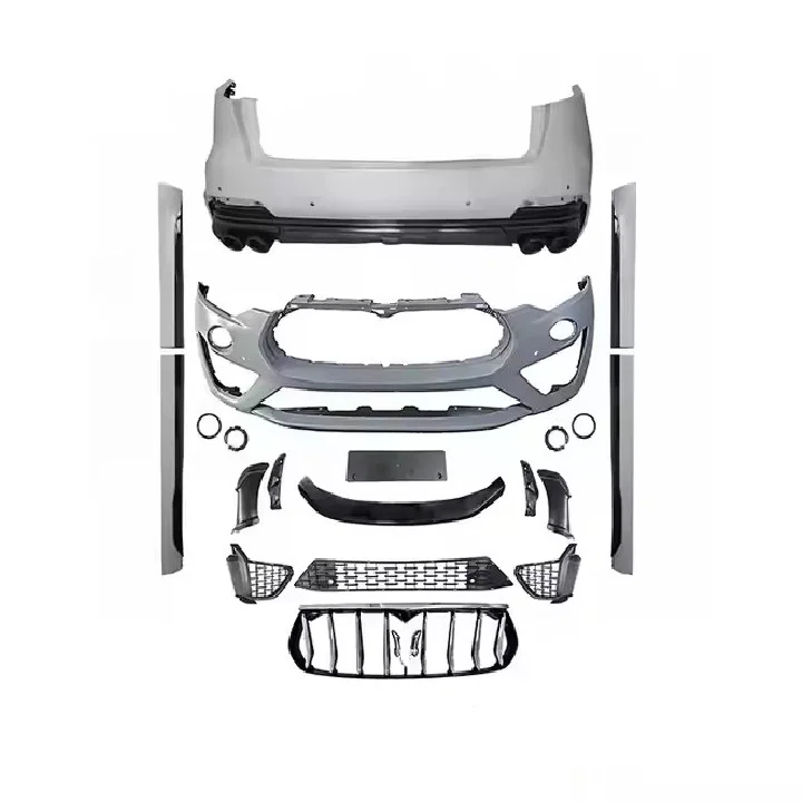 

Для Masera-ti Levan-te 2016+ Высококачественный комплект кузова для подтяжки лица, передние и задние бамперы, боковая юбка, гриль, передняя губа, детали кузова