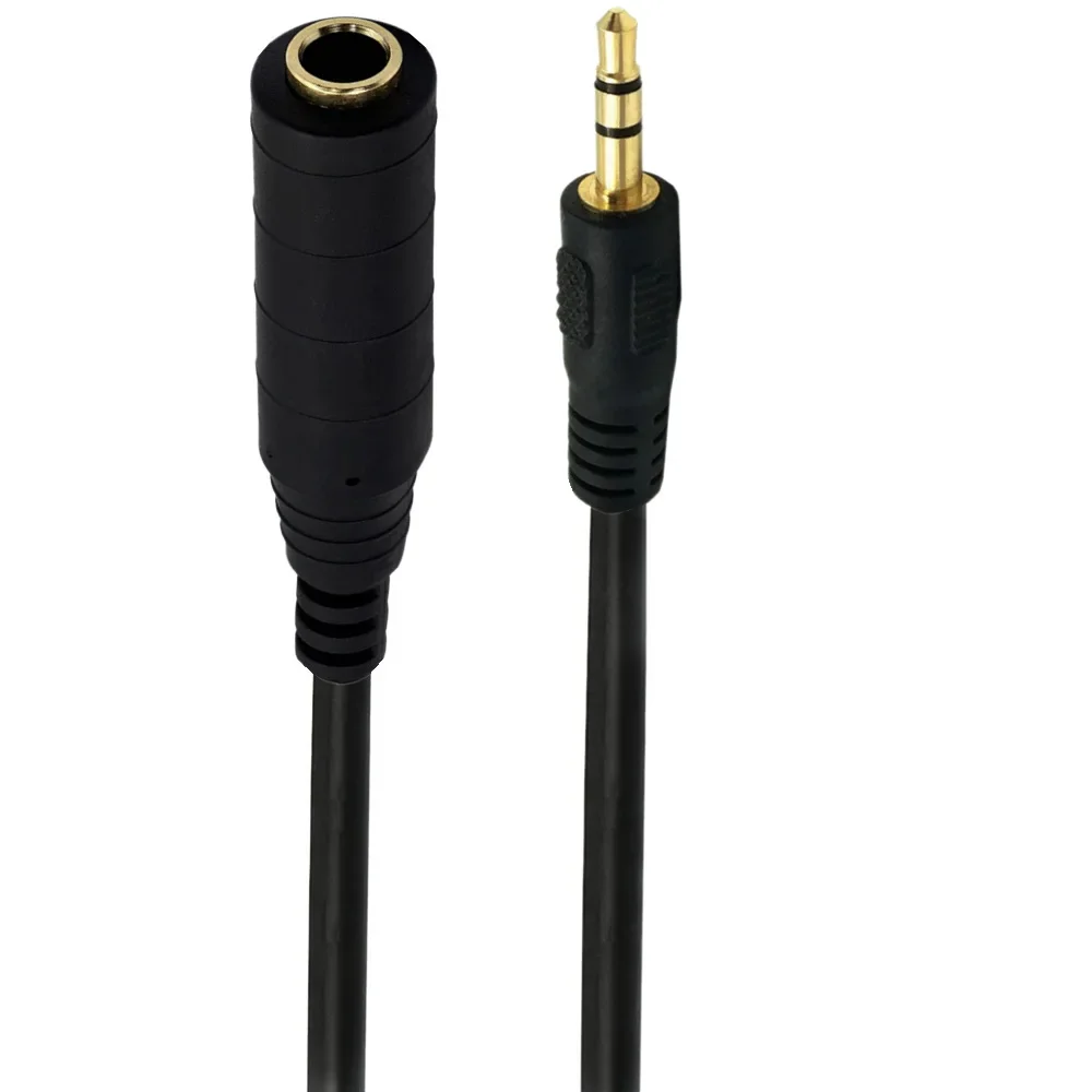 3.5mm Audio Plug Extension Conversion Cable Stereo 3.5mm male to 6.5MM 6.35mm Female Stereo Cable Adapter for Headphones