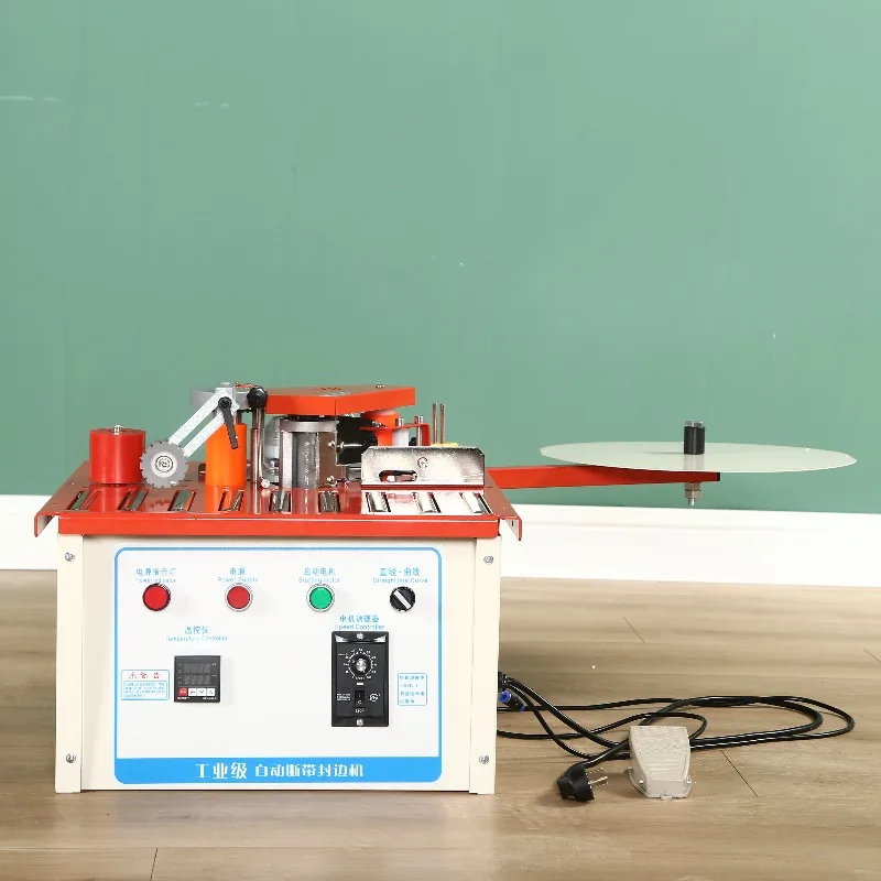 WANJIA раздвижной стол, мини-облицовочный станок для кромок, портативная маленькая ручная машина для ремонта мебели с ручным уплотнением