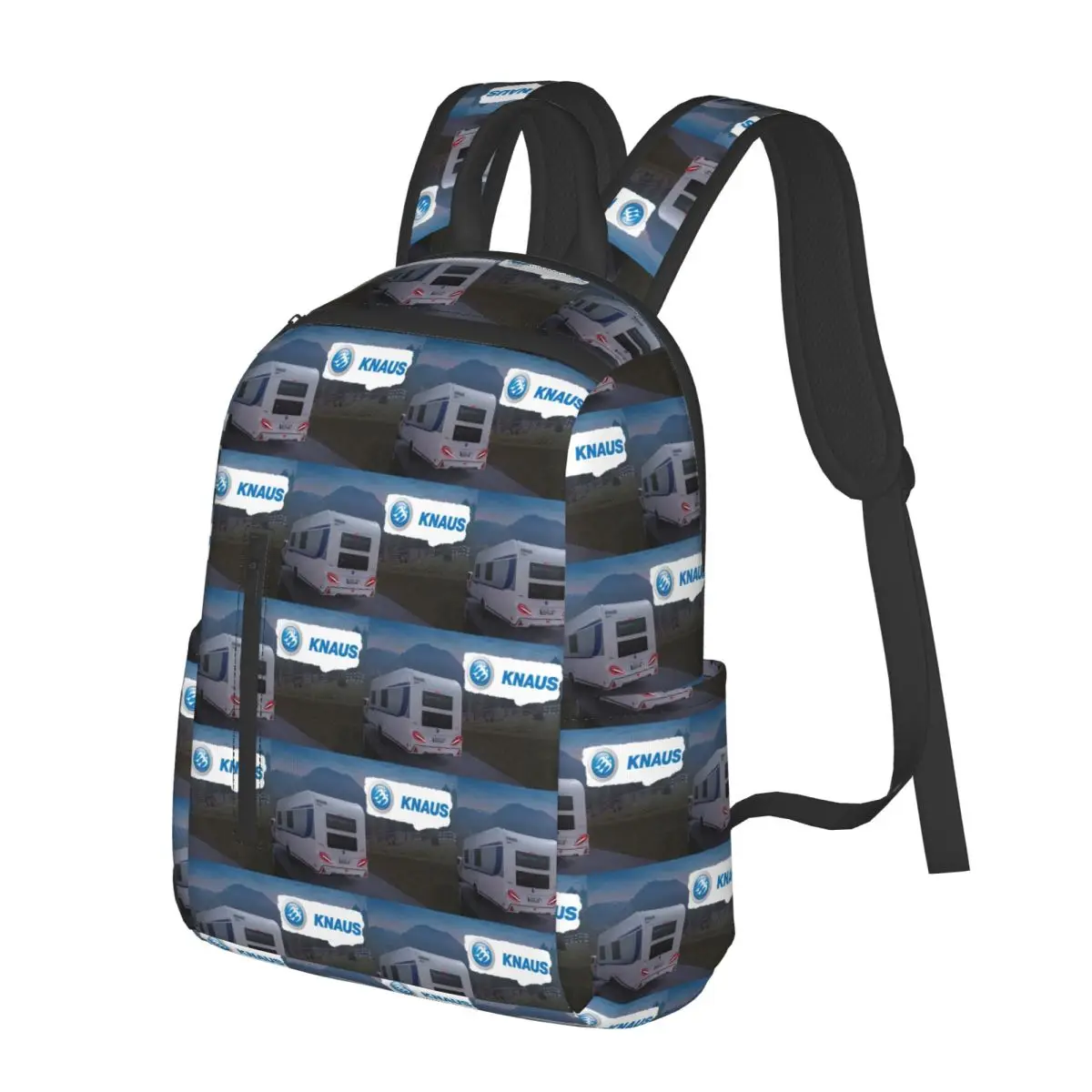 

Knaus Caravan Student Backpack School Bag Hiking Travel Daypack for Boys Girls Bookbag Shoulder Bags