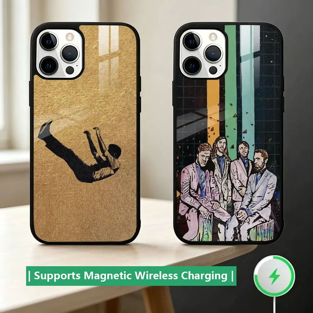 Rock I-Imagine Dragons Band   Phone Case For iPhone17,16,15,14,13,12,11 Plus,Pro Compatible with magnetic wireless charging