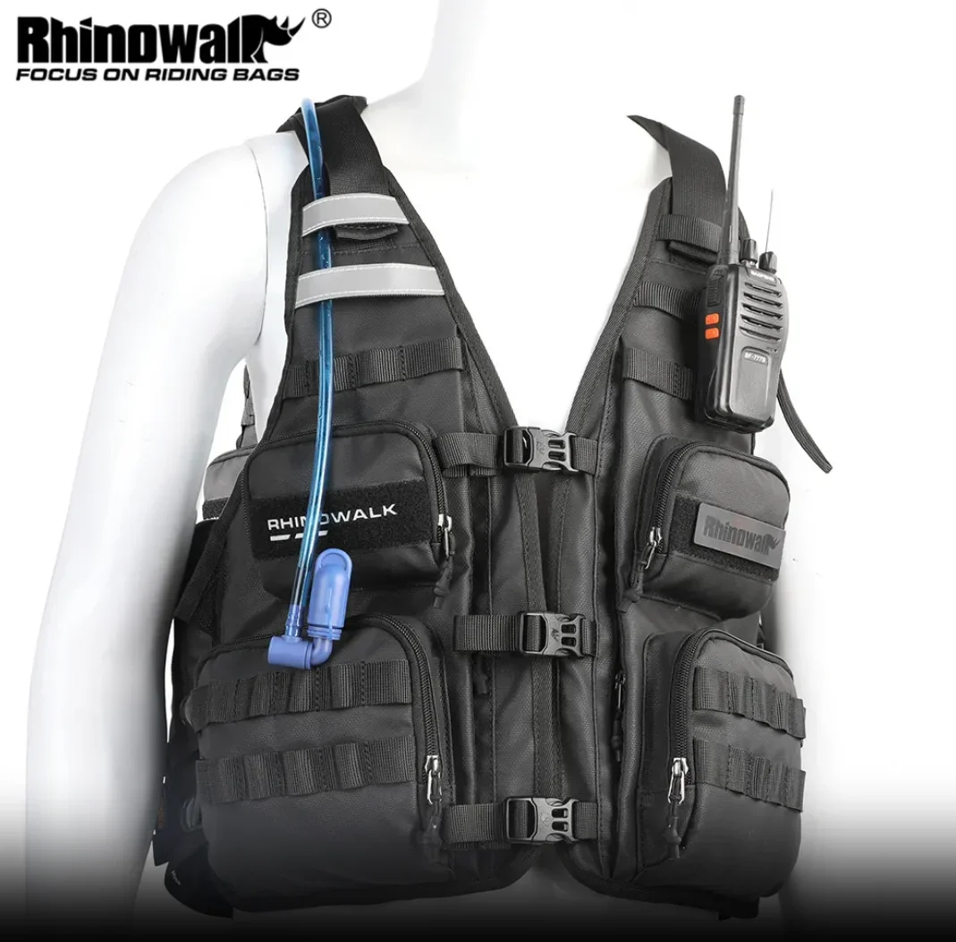 

Rhinowalk Outdoor Sports Vest Cycling Backpack Hiking Bag Multi-pocket Reflective Running Vest Fishing Vest Cycling Water Bag