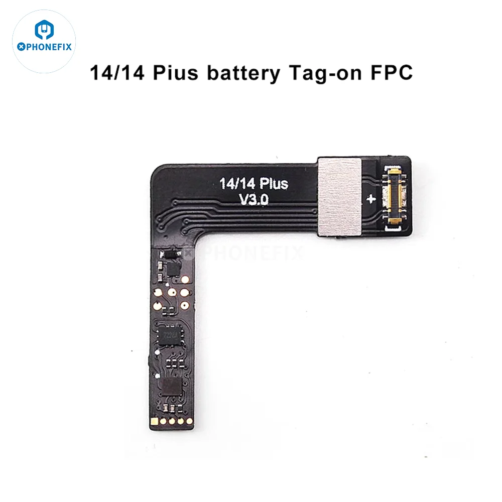 OSS-Programmeur de réparation de batterie W12 Pro, Tag-on FPC Flex pour iPhone 11-15, Étalonnage des données de santé de la batterie, Harge SubKR, Réinitialisation