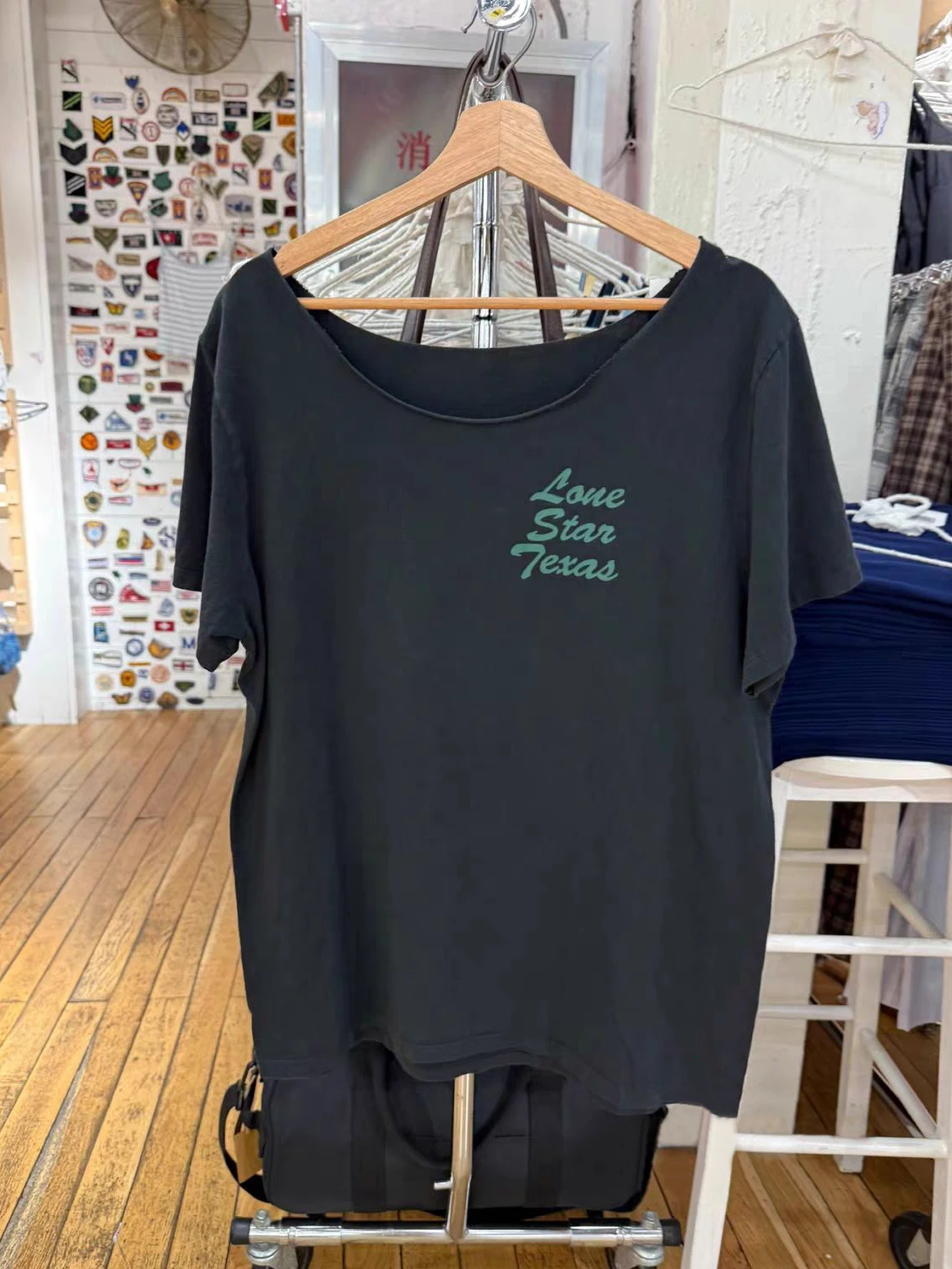 

Vintage Back Plant Print Loose T-shirt Woman Summer Raw Hem Slash Neck Short Sleeve Oversize Tee Tops Streetwear Cotton Tshirts