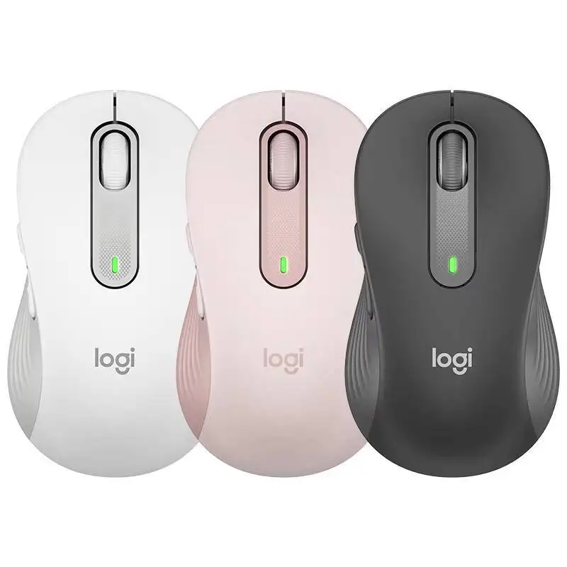 Logitech M650 & M650L Multi-Device Bluetooth Mouse Silent Click Ergonomic Shape High Precision For PC Mac Desktop Home