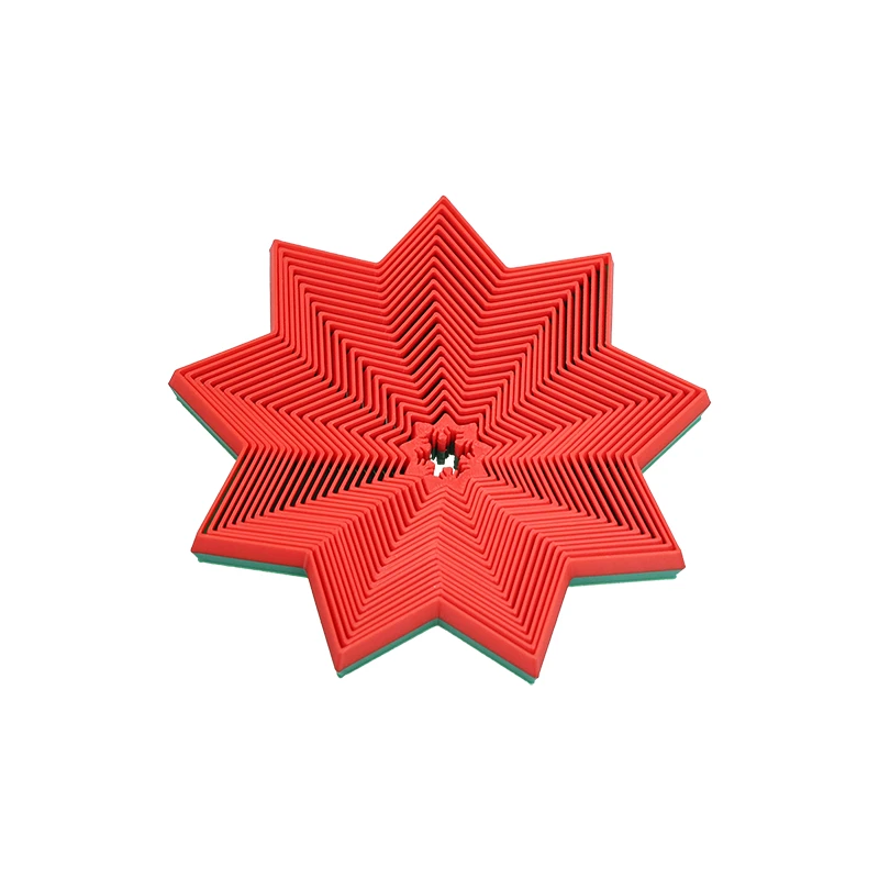 Jouet étoile Fidget de noël imprimé en 3D, Spinner à doigt, décompression, Anti-Stress, jouet cadeaux