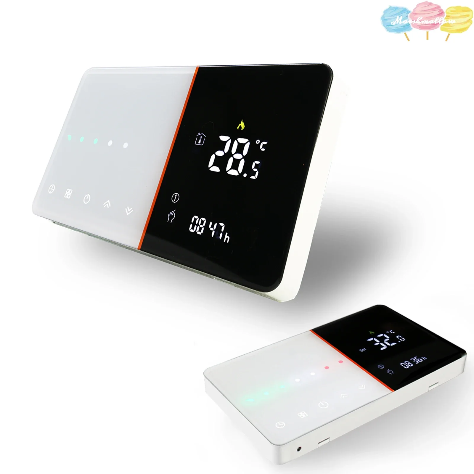 Smart WiFi Thermostat for Water / Floor Heating Electric/ Gas Boiler Works with Alexa Google Home