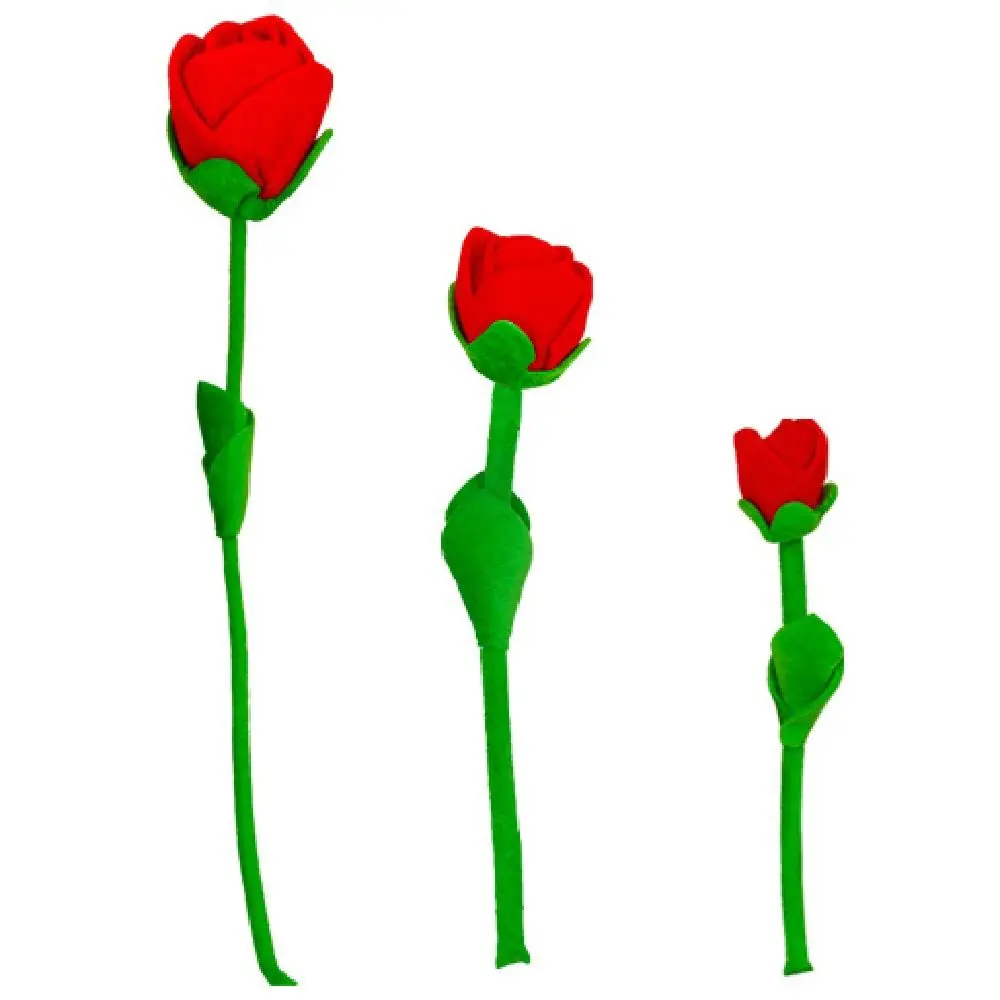 2 Stuks Romantische Stof Roos Boeketten 35/45/65 Cm Buigbare Stengels Zachte Multifunctionele Prachtige Kunstmatige Rose bloemen