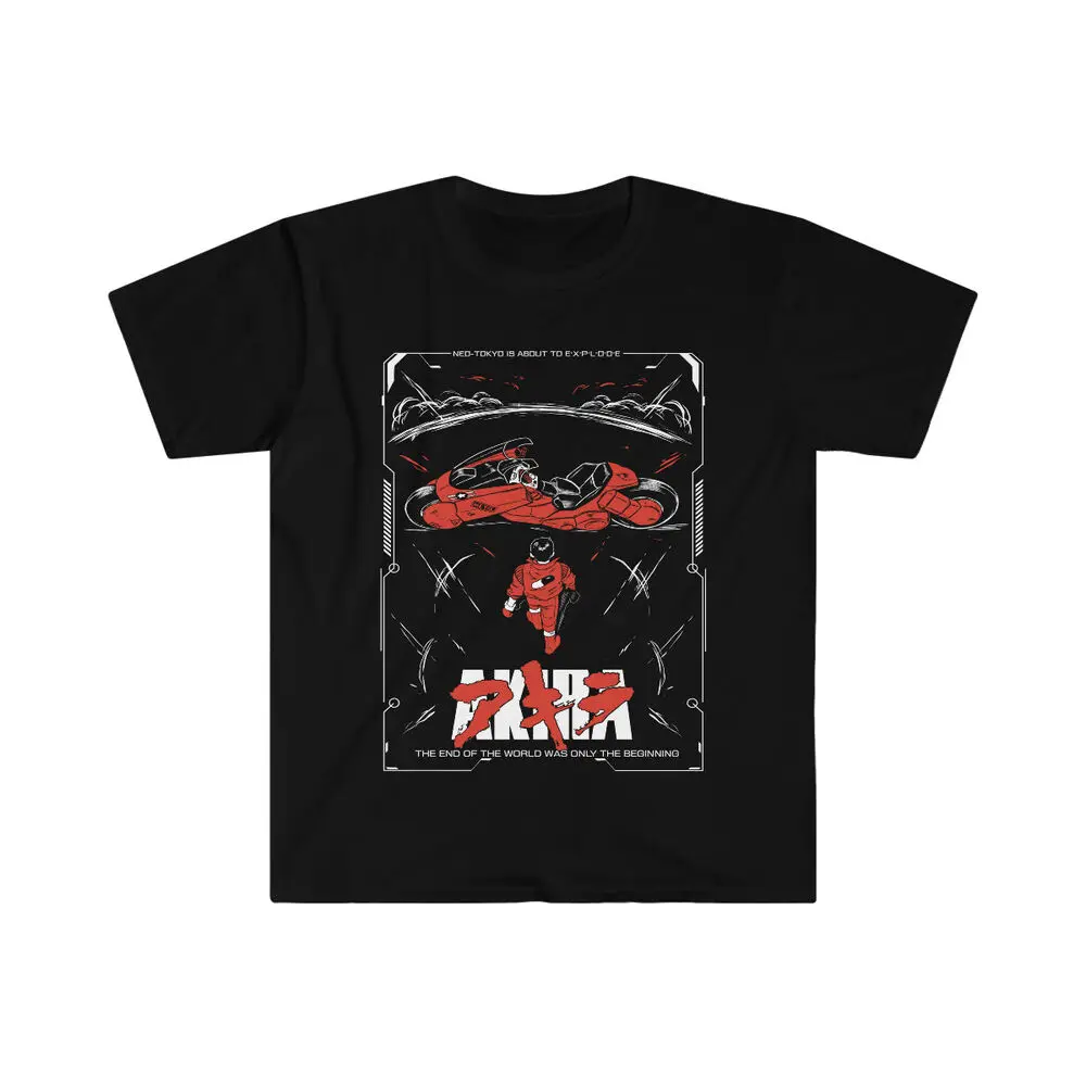 AKIRA T-shi RT Manga Anime Kaneda Tetsuo Katsuhiro Otomo Neo Tokyo Soft Tee