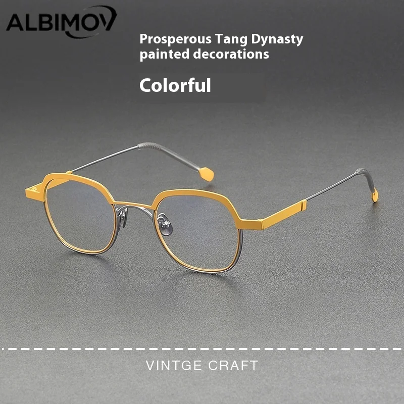 

Colored High-quality Prescription Glasses Frame Customized Lens High Index Progressive Glasses Optical Myopia Recipe Eyewear