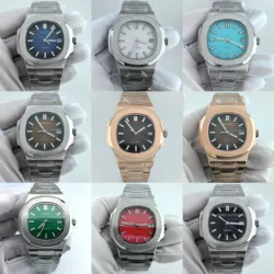 N H35 Case Watch Custom logo Men's Watch Stainless Steel Mechanical Watch Fit N H35 Sports Watch