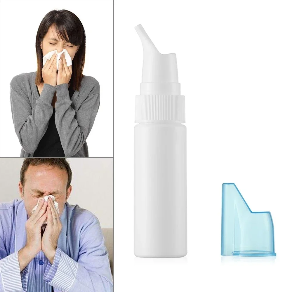 Portable Nasal Wash Neti Pot Adult Child Nose Spray Empty Bottle Anti Allergic Sterilization