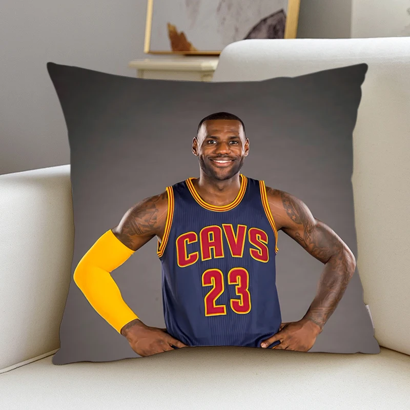 New Pillow Slips Pillow L-LeBron James Covers Bedding Comfortable Cushion Good For Sofa Home Car High Quality Pillow Cases gift