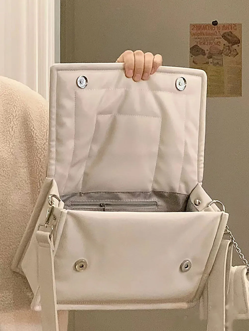 Sac en cuir souple pour femme, sac à bandoulière alertes onale, fil à coudre sous les bras, grande capacité, sac tendance, petit sac