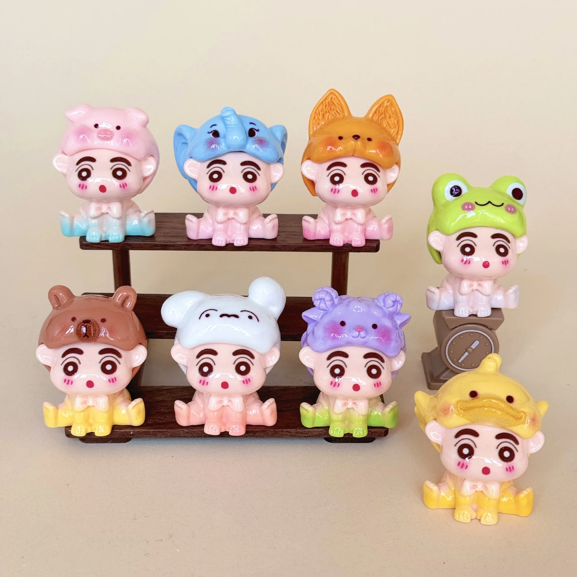 

Hat-wearing animals for Chobits New Public Service Agency DIY decorative accessories, figurines, small tabletop ornaments