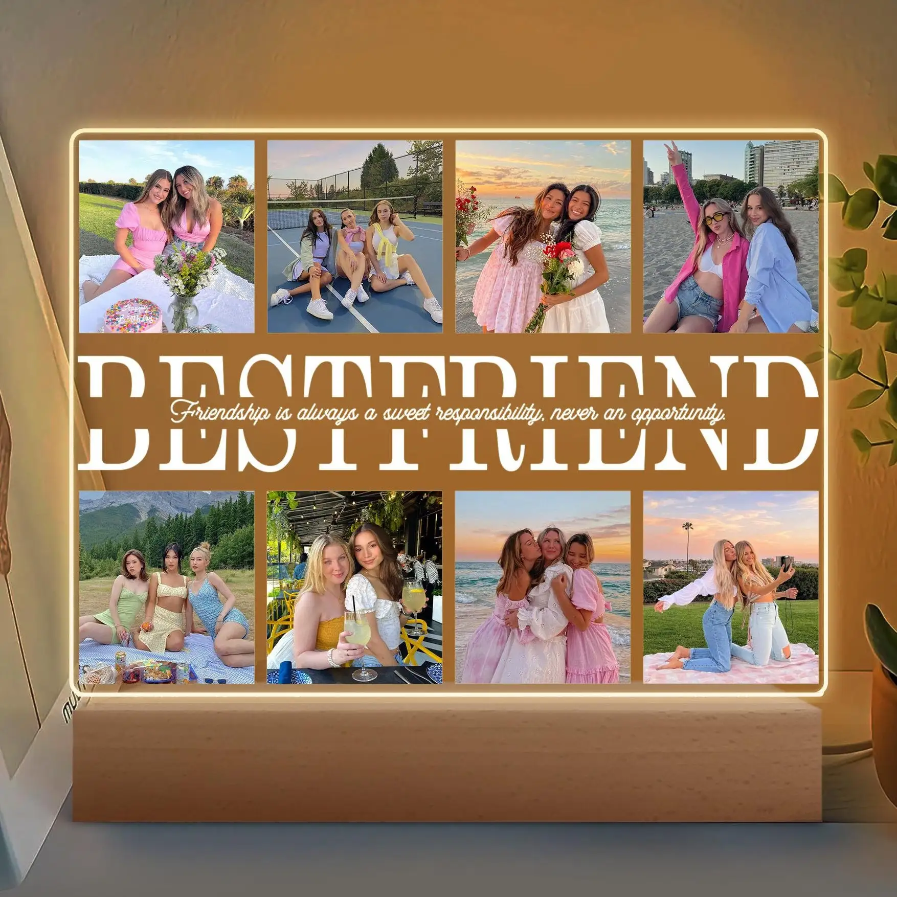 Plaque Personnalisée Spotify, en Acrylique, avec Veilleuse, pour Couples, Cadeaux d'Anniversaire